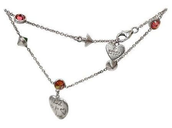 Gucci Bracciale Blind for Love Silver Argento - vista 4