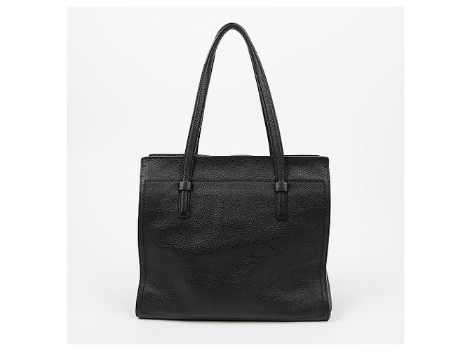 Salvatore Ferragamo Amy Leder Handtasche Medium Schwarz - Ansicht 4