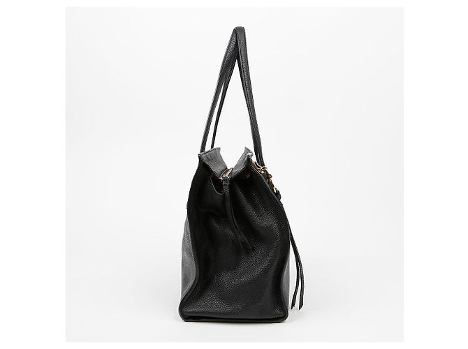 Salvatore Ferragamo Amy Leder Handtasche Medium Schwarz - Ansicht 5