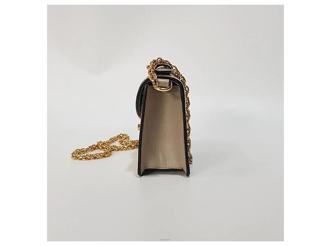 Gucci Borsa a tracolla mini Ophidia GG Marrone - vista 4