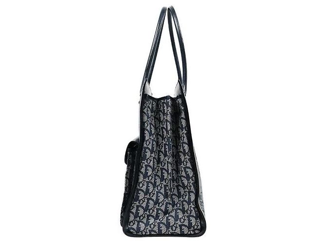 Dior Borsa Tote Oblique Canvas con una tasca Multicolore - vista 2