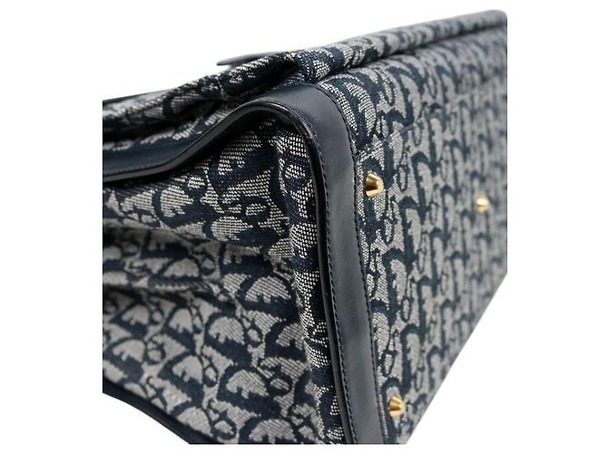Dior Borsa Tote Oblique Canvas con una tasca Multicolore - vista 5