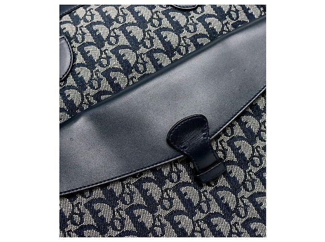Dior Borsa Tote Oblique Canvas con una tasca Multicolore - vista 7