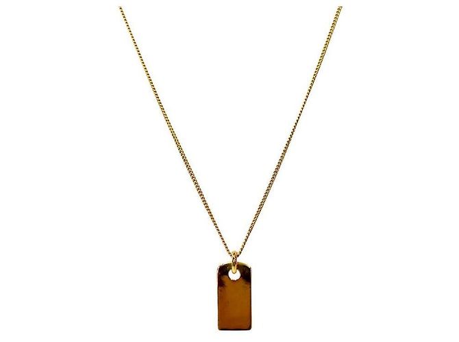 Collana Dior Plate Gold D'oro - vista 2