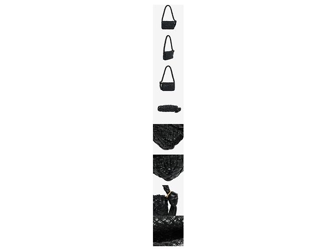 Bottega Veneta Calimero Small Black Nero - vista 2