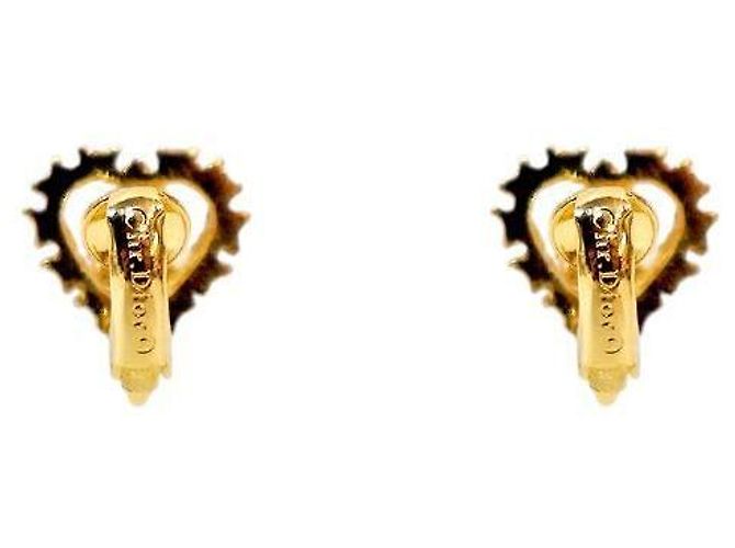 Dior Orecchini Cubic Heart Oblique Gold D'oro - vista 3