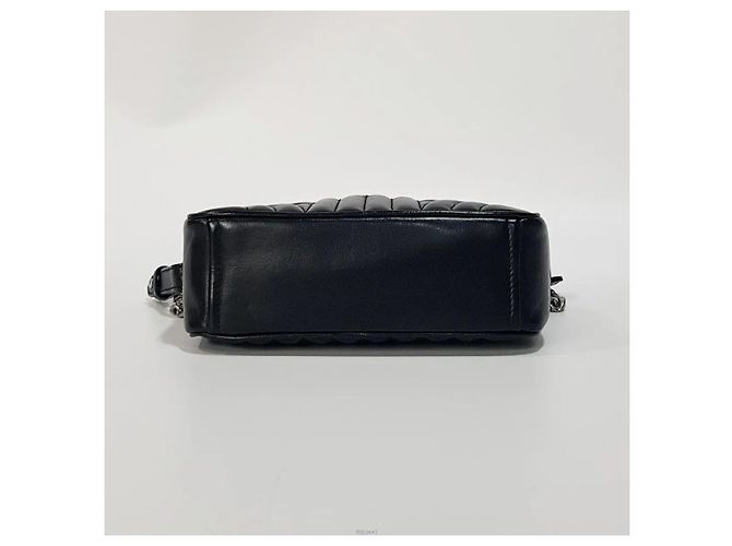Prada Borsa a tracolla Diagram Chain Nero - vista 7
