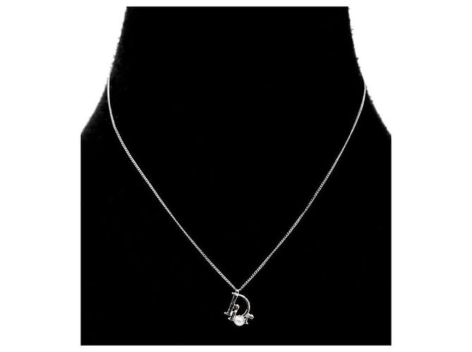 Dior Collana Pearl Oblique Silver Argento - vista 5