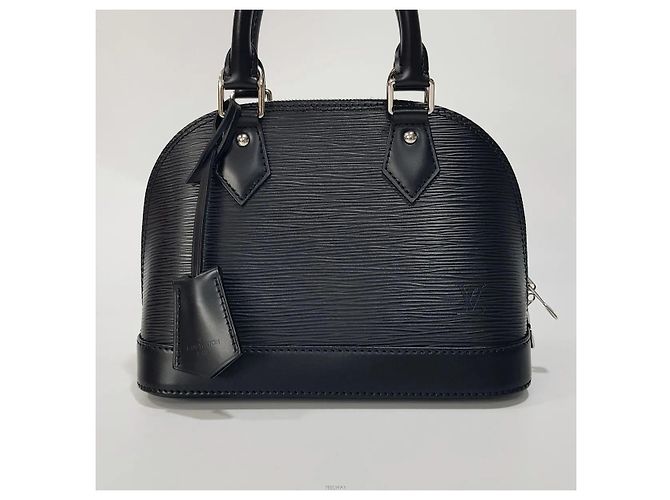 Louis Vuitton Epi Alma BB Pelle Nera Nero - vista 2