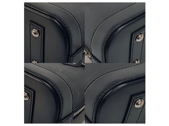 Louis Vuitton Epi Alma BB Pelle Nera Nero - vista 7