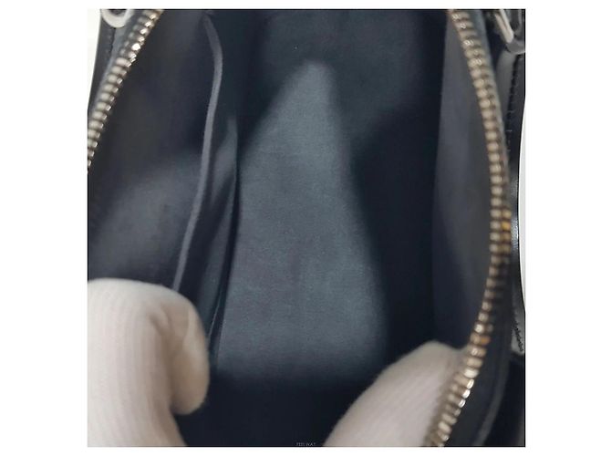 Louis Vuitton Epi Alma BB Pelle Nera Nero - vista 9