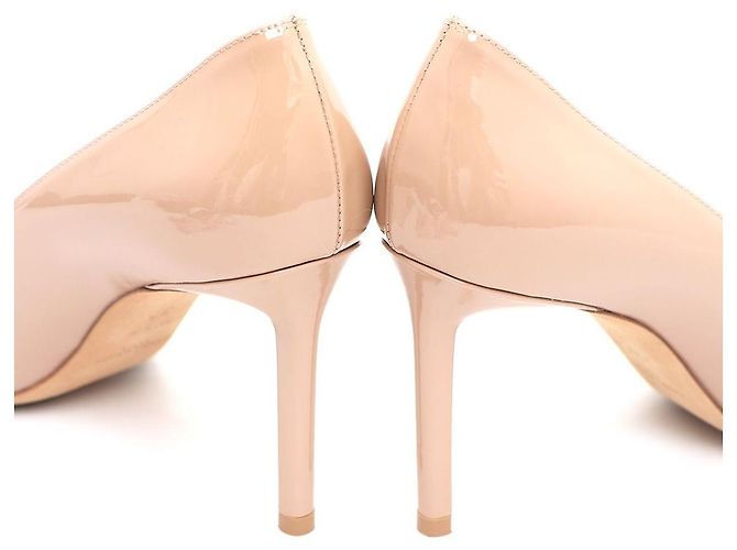 Saint Laurent Scarpe con tacco a spillo in vernice da donna Marrone - vista 7