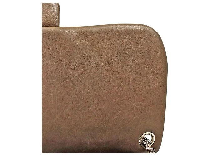 Chanel Borsa a tracolla matelassé con catena Marrone - vista 10