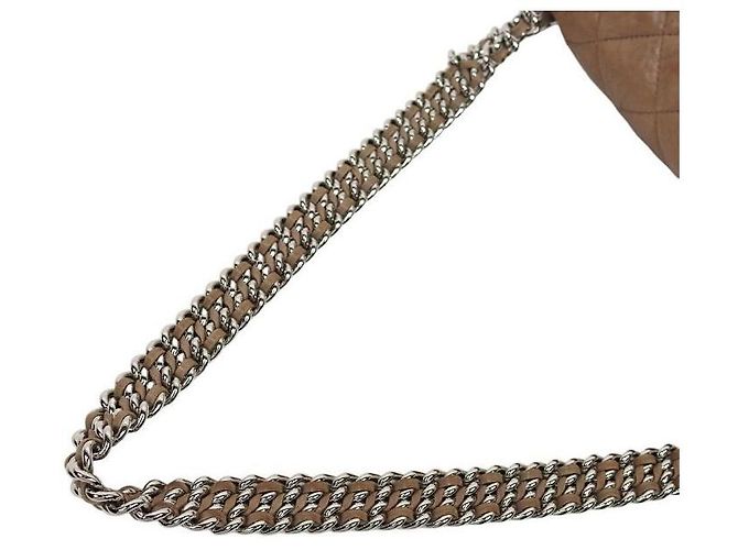 Chanel Borsa a tracolla matelassé con catena Marrone - vista 6