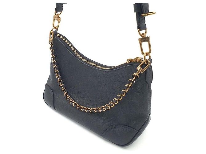 Louis Vuitton Empreinte Bloy PM Borsa in pelle nera Nero - vista 2