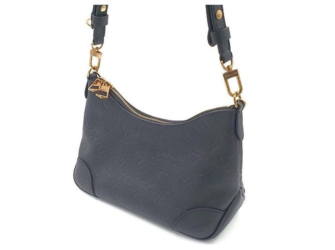 Louis Vuitton Empreinte Bloy PM Borsa in pelle nera Nero - vista 9