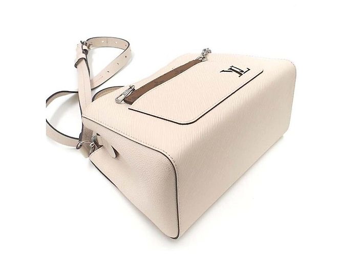 Louis Vuitton Epi Marelle BB Top Handle Blanco - vista 5