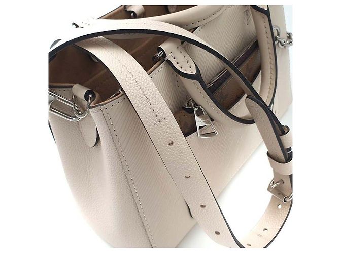 Louis Vuitton Epi Marelle BB Top Handle Blanco - vista 9