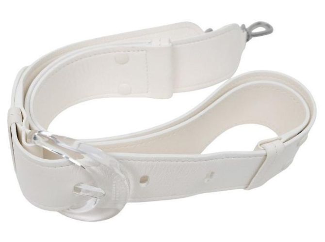 Maison Martin Margiela Borsa a spalla Glam Slam Medium White Bianco - vista 10
