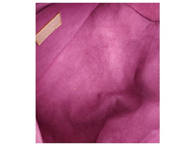 Louis Vuitton Pink Denim Neo Speedy Rosa - vista 12