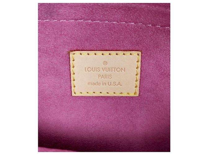 Louis Vuitton Pink Denim Neo Speedy Rosa - vista 13