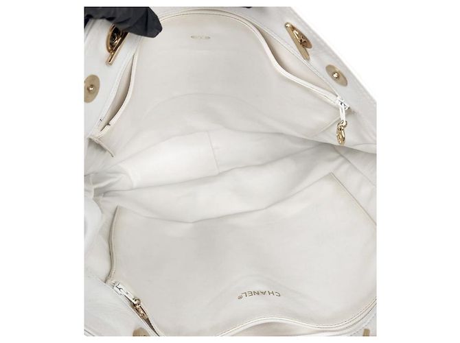 Chanel Borsa a tracolla in denim bicolore con catena Multicolore - vista 11