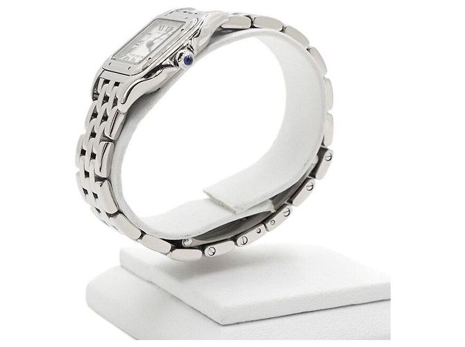 Cartier Pants de Small Quartz Steel Damenuhr Silber - Ansicht 3