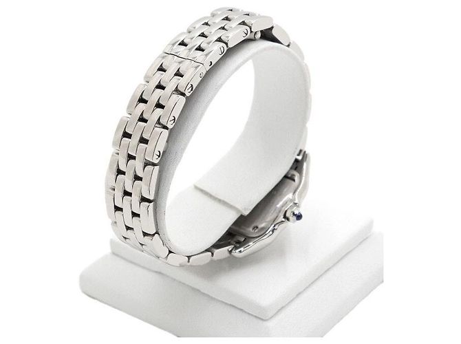 Cartier Pants de Small Quartz Steel Damenuhr Silber - Ansicht 5