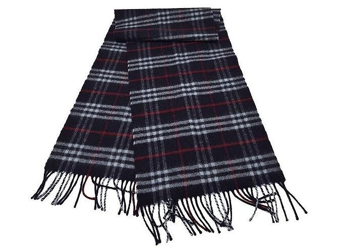 Écharpe Burberry Check en laine Multicolore - vue 3