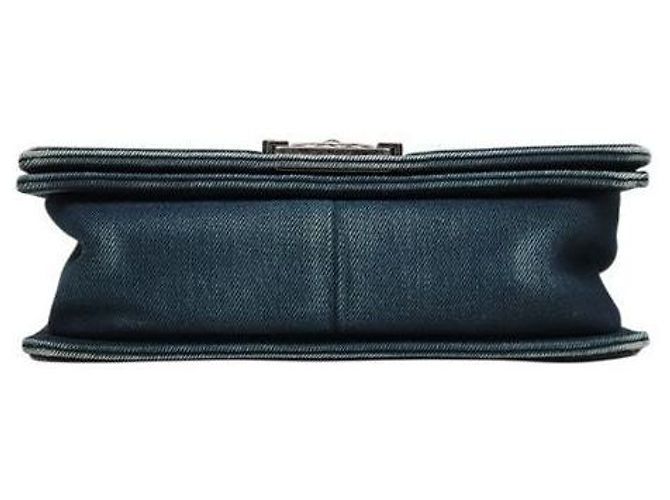 Chanel Medium Boy Bag Denim Blue - view 4