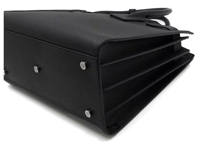 Saint Laurent Small Sac de Jour Tote Bag e Borsa a Tracolla Nera Nero - vista 7