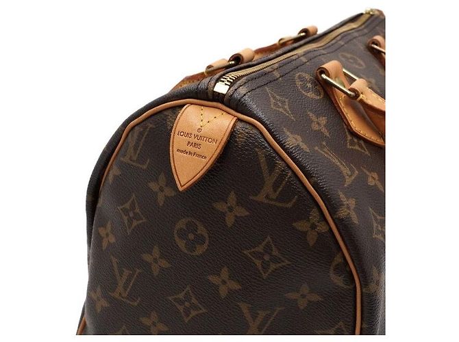 Louis Vuitton Speedy Tote Bag aus Monogram Canvas Mehrfarben - Ansicht 12