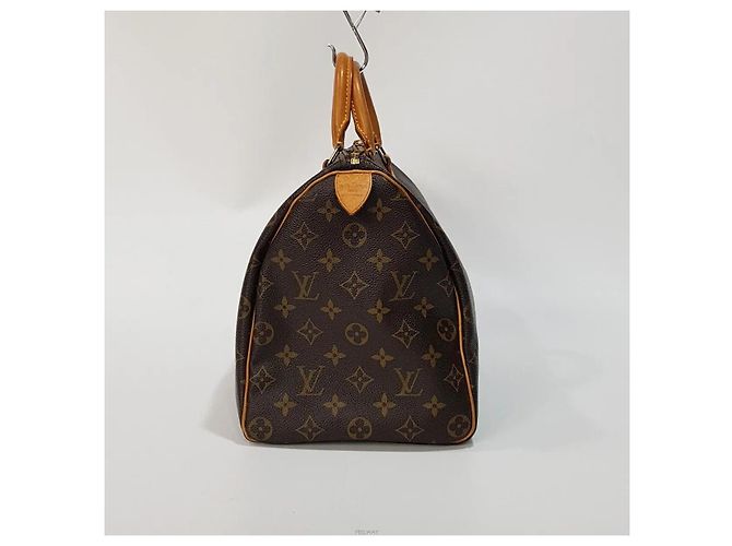 Louis Vuitton Borsa Speedy Marrone - vista 2