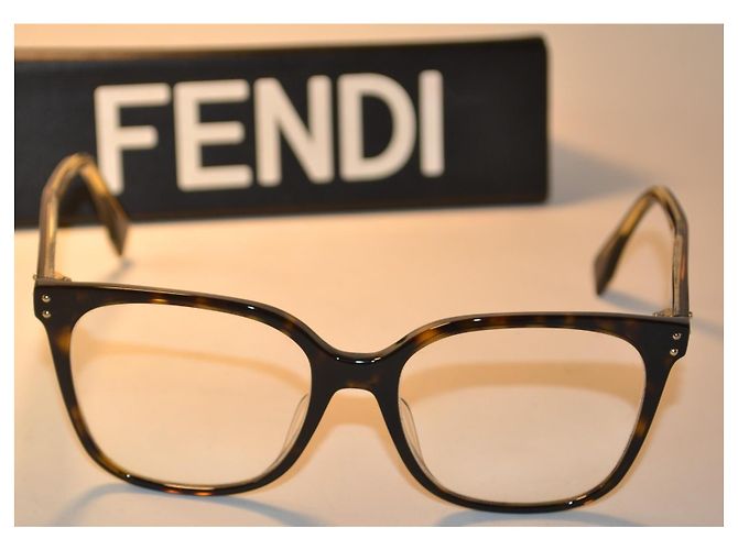 Fendi Korrekturbrille Braun - vista 2