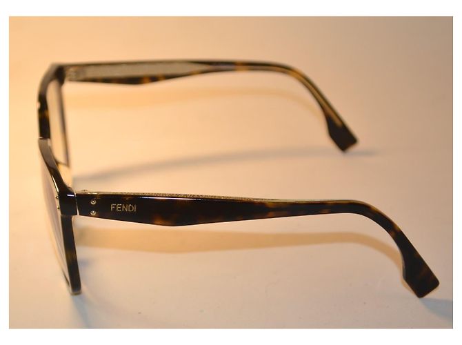 Fendi Korrekturbrille Braun - vista 3