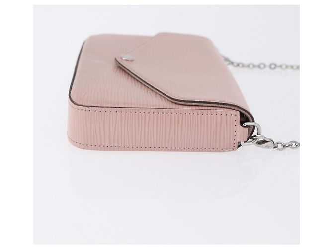 Louis Vuitton Felicie Chain Epi Leather Rosa - vista 3