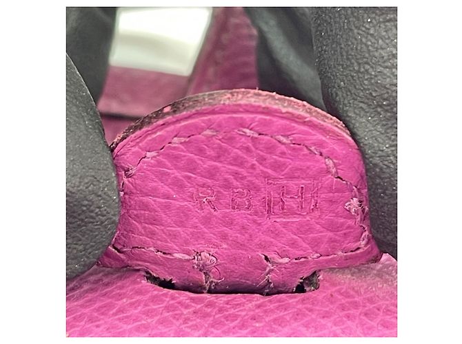 Hermès Borsa a tracolla Hermes Evelyne 1 TPM Porpora - vista 12