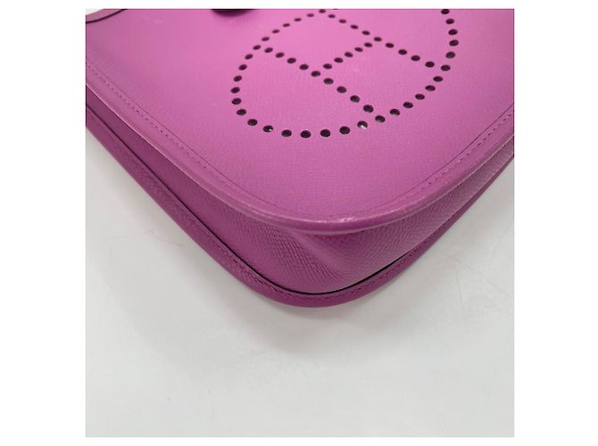 Hermès Borsa a tracolla Hermes Evelyne 1 TPM Porpora - vista 7