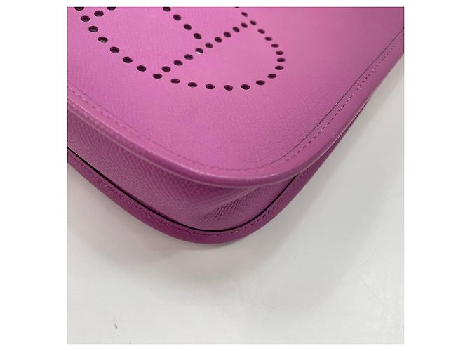 Hermès Borsa a tracolla Hermes Evelyne 1 TPM Porpora - vista 8