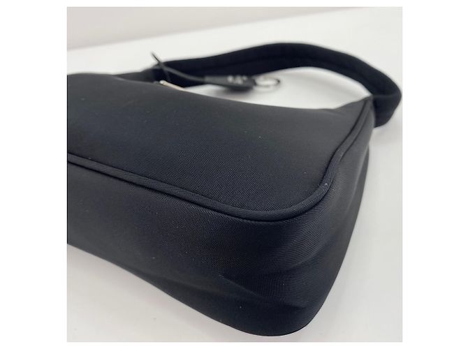 Borsa Prada Re-Edition in Nero - vista 8