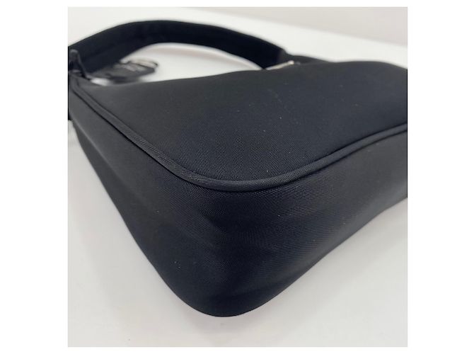 Borsa Prada Re-Edition in Nero - vista 9