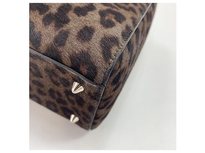 Borsa a tracolla Lady Dior Christian Dior Marrone - vista 9