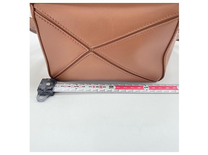 Borsa a tracolla Loewe Puzzle Mini in marrone - vista 4