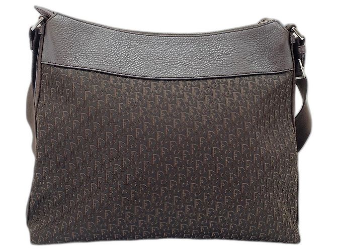 Borsa a tracolla Christian Dior Street Chic Marrone - vista 2