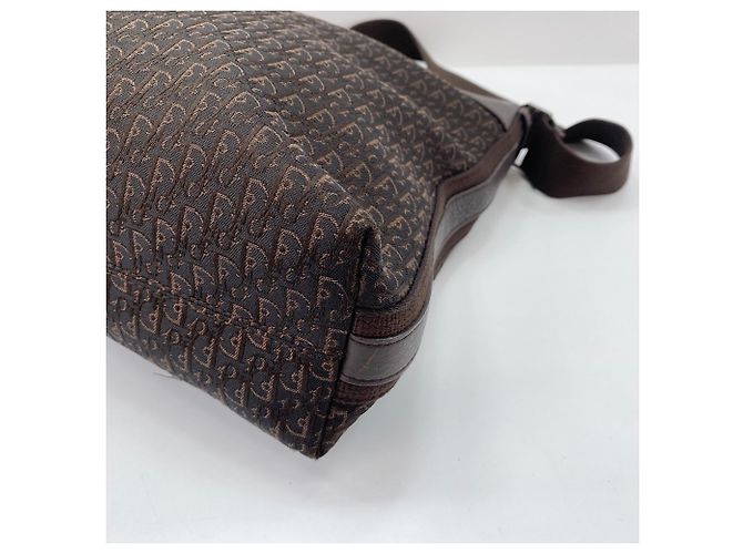 Borsa a tracolla Christian Dior Street Chic Marrone - vista 7