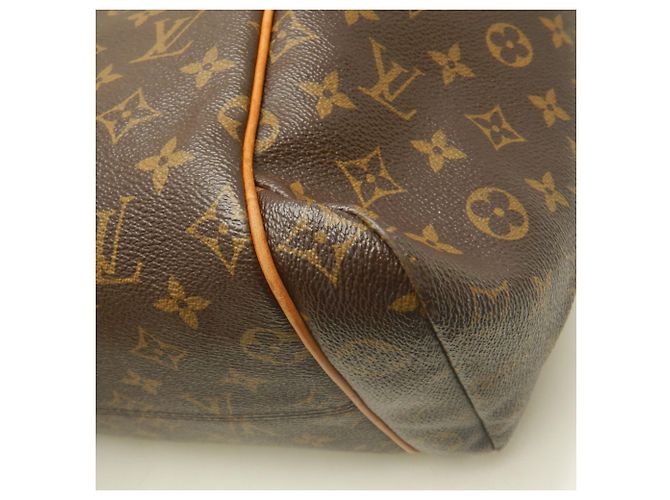 Borsa Tote Louis Vuitton Monogram Totally MM Marrone - vista 14