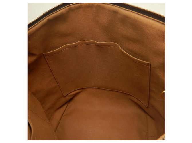 Borsa Tote Louis Vuitton Monogram Totally MM Marrone - vista 17
