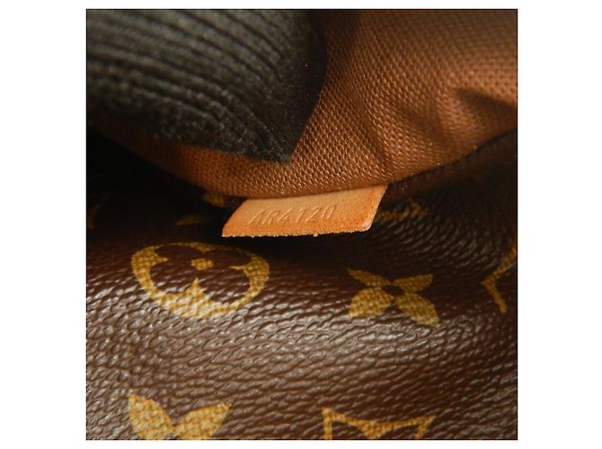 Borsa Tote Louis Vuitton Monogram Totally MM Marrone - vista 21