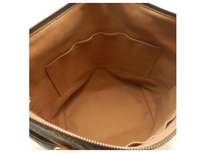 Borsa Tote Louis Vuitton Monogram Totally MM Marrone - vista 5