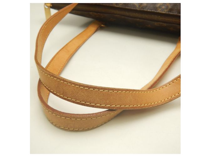 Borsa Tote Louis Vuitton Monogram Totally MM Marrone - vista 7